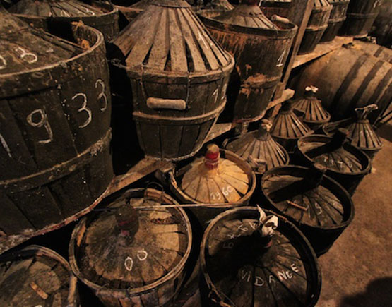 Armagnac-Claverie-cellar