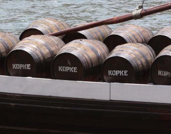 barrels on boat
