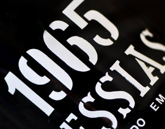 messias bottle close up