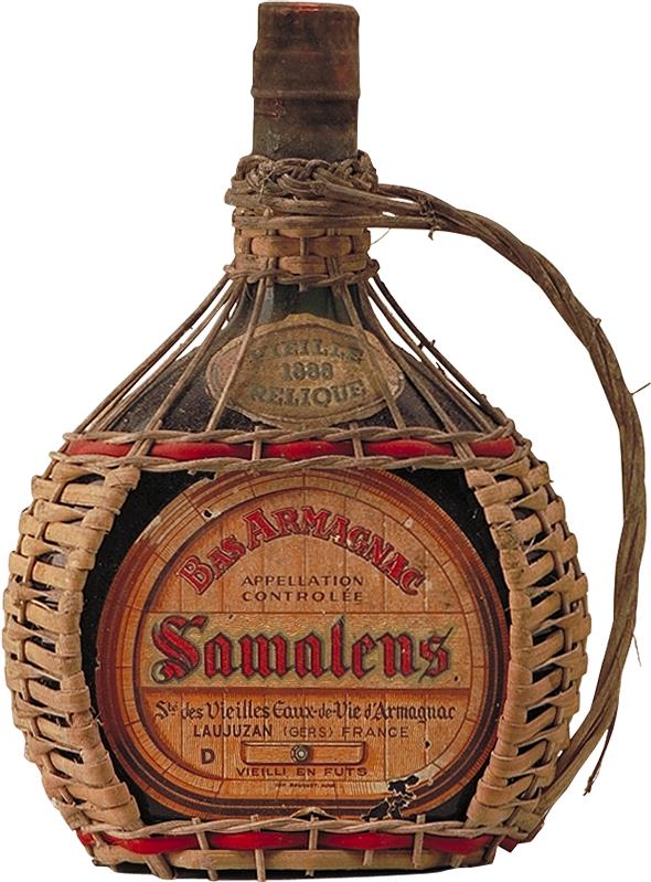 Armagnac 1888 Samalens, St. des Vieilles Eaux-de-Vie d'Armagnac (1286)