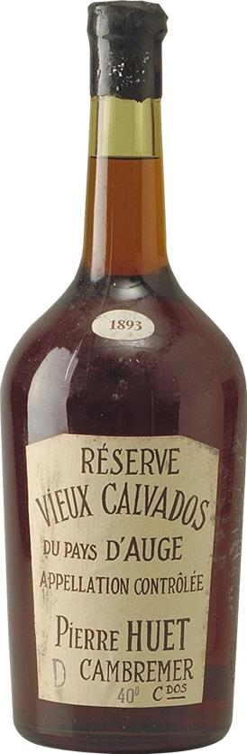 Calvados 1893 Domaine de Pierre Huet Magnum (4097)