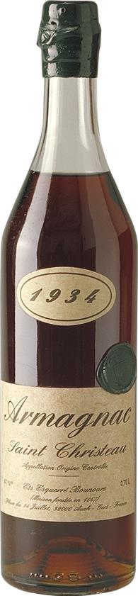 Armagnac 1934 Saint Christeau (4248)
