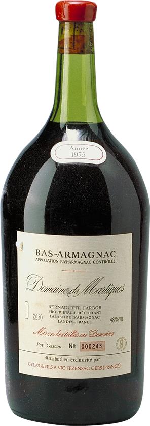 Armagnac 1975 Domaine de Martiques (4622)