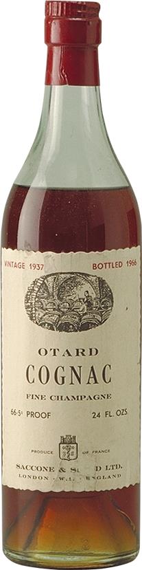 Cognac 1937 Otard Dupuy & Co (4721)
