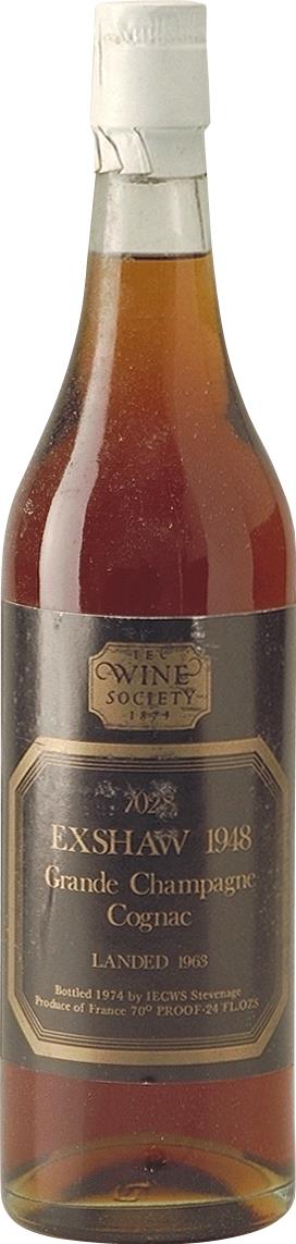Cognac 1948 John Exshaw (4853)
