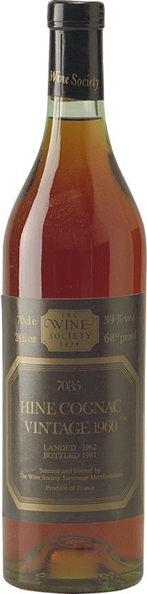 Cognac 1960 Hine Wine Society (5293)