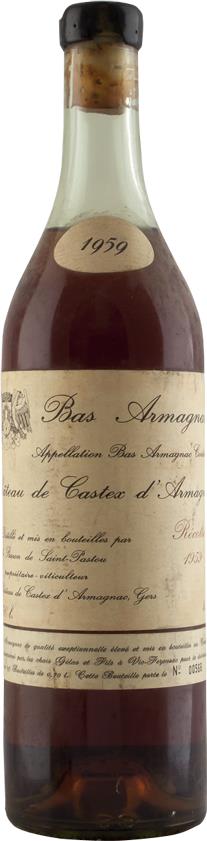 Armagnac 1959 Château de Castex (5902)