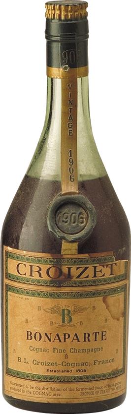 Cognac 1906 Croizet Bonaparte Fine Champagne 70cl (6276)